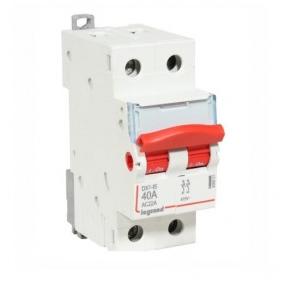 Legrand DX3 Changeover Switch 2P Two Way With Centre Off, 4129 03